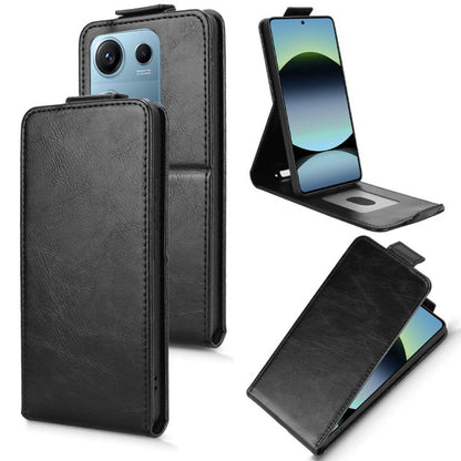 Magnetic Vertical Flip Leather Phone Case with Buckle, For Redmi Note 17 5G / 4G Global / 5G India 169.7mm, For Redmi 17C 5G, For Redmi 17 5G / 4G Global 170mm, For Redmi A7 Pro 171mm / Poco C85x 5G, For Redmi 15a 5G / R70 5G / R70m 5G                 ...