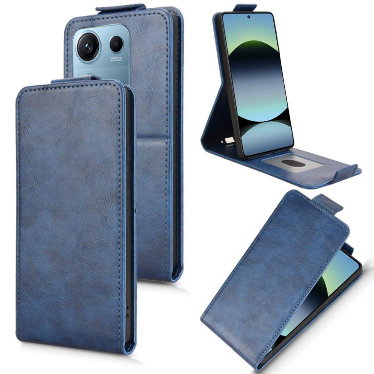 Magnetic Vertical Flip Leather Phone Case with Buckle, For Redmi Note 17 5G / 4G Global / 5G India 169.7mm, For Redmi 17C 5G, For Redmi 17 5G / 4G Global 170mm, For Redmi A7 Pro 171mm / Poco C85x 5G, For Redmi 15a 5G / R70 5G / R70m 5G                 ...