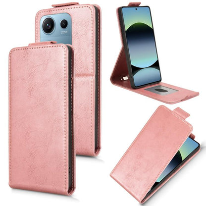 Magnetic Vertical Flip Leather Phone Case with Buckle, For Redmi Note 17 5G / 4G Global / 5G India 169.7mm, For Redmi 17C 5G, For Redmi 17 5G / 4G Global 170mm, For Redmi A7 Pro 171mm / Poco C85x 5G, For Redmi 15a 5G / R70 5G / R70m 5G                 ...