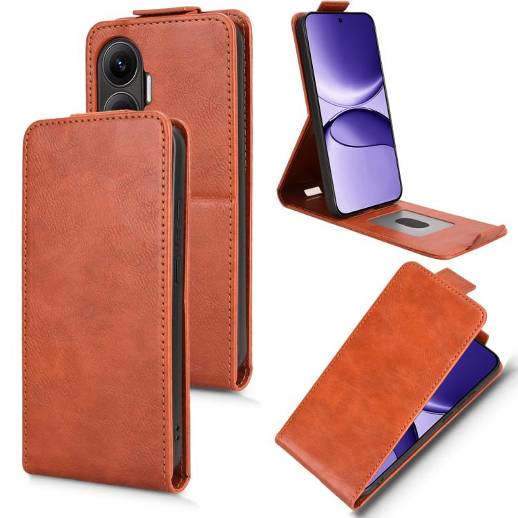 Magnetic Vertical Flip Leather Phone Case with Buckle, For Redmi Note 17 5G / 4G Global / 5G India 169.7mm, For Redmi 17C 5G, For Redmi 17 5G / 4G Global 170mm, For Redmi A7 Pro 171mm / Poco C85x 5G, For Redmi 15a 5G / R70 5G / R70m 5G                 ...