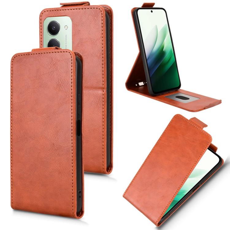 Magnetic Vertical Flip Leather Phone Case with Buckle, For Redmi Note 17 5G / 4G Global / 5G India 169.7mm, For Redmi 17C 5G, For Redmi 17 5G / 4G Global 170mm, For Redmi A7 Pro 171mm / Poco C85x 5G, For Redmi 15a 5G / R70 5G / R70m 5G                 ...