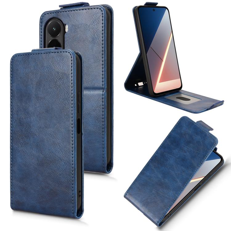Magnetic Vertical Flip Leather Phone Case with Buckle, For Redmi Note 17 5G / 4G Global / 5G India 169.7mm, For Redmi 17C 5G, For Redmi 17 5G / 4G Global 170mm, For Redmi A7 Pro 171mm / Poco C85x 5G, For Redmi 15a 5G / R70 5G / R70m 5G                 ...