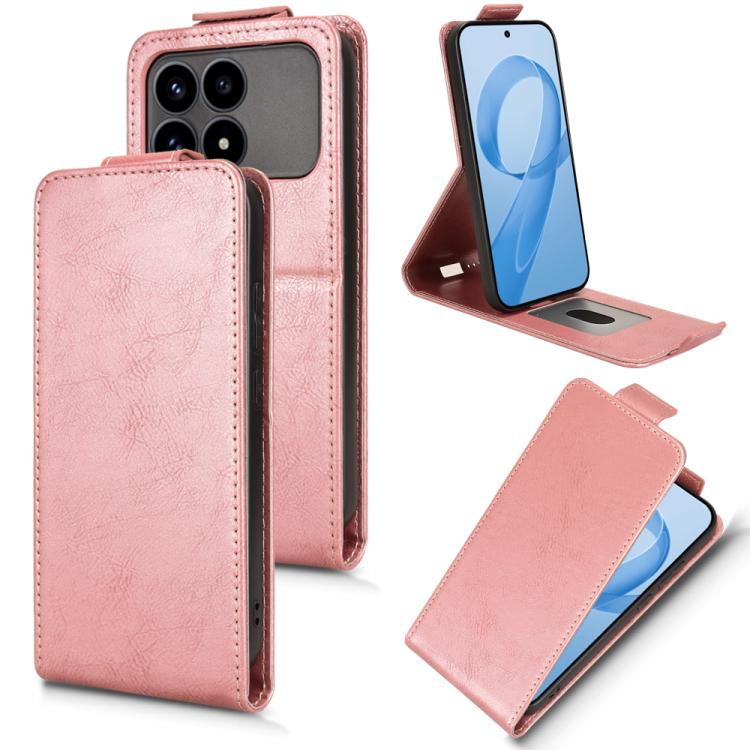 Magnetic Vertical Flip Leather Phone Case with Buckle, For Redmi Note 17 5G / 4G Global / 5G India 169.7mm, For Redmi 17C 5G, For Redmi 17 5G / 4G Global 170mm, For Redmi A7 Pro 171mm / Poco C85x 5G, For Redmi 15a 5G / R70 5G / R70m 5G                 ...