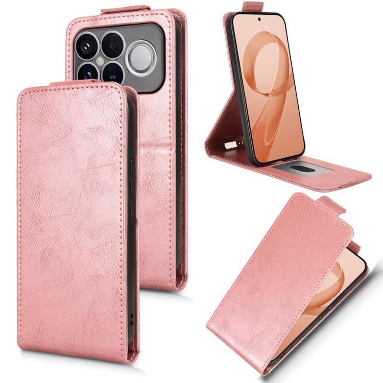 Magnetic Vertical Flip Leather Phone Case with Buckle, For Redmi Note 17 5G / 4G Global / 5G India 169.7mm, For Redmi 17C 5G, For Redmi 17 5G / 4G Global 170mm, For Redmi A7 Pro 171mm / Poco C85x 5G, For Redmi 15a 5G / R70 5G / R70m 5G                 ...