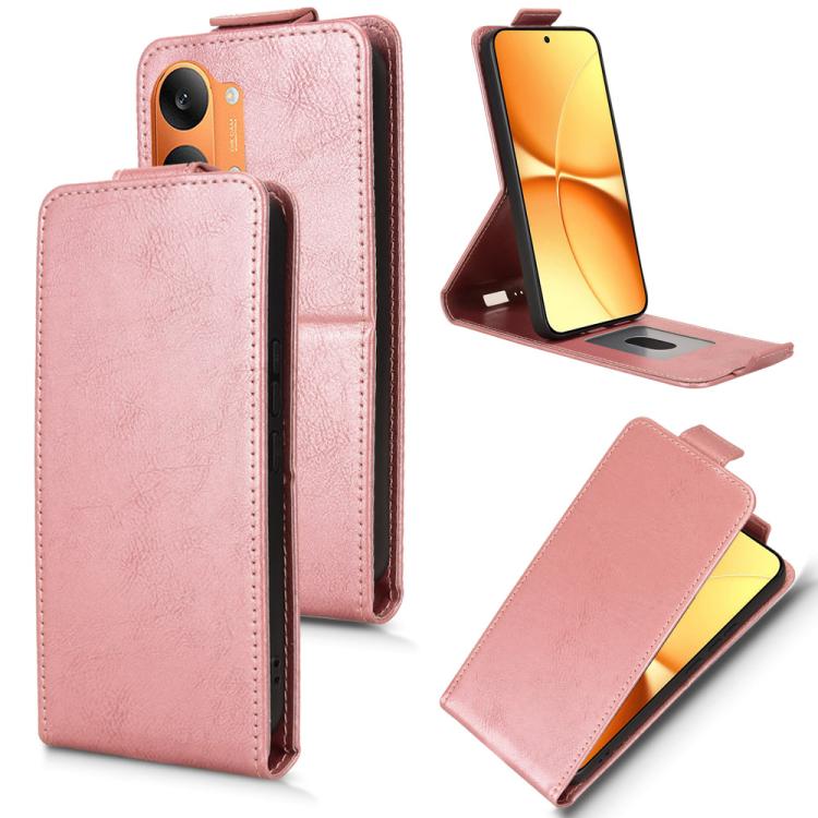 Magnetic Vertical Flip Leather Phone Case with Buckle, For Redmi Note 17 5G / 4G Global / 5G India 169.7mm, For Redmi 17C 5G, For Redmi 17 5G / 4G Global 170mm, For Redmi A7 Pro 171mm / Poco C85x 5G, For Redmi 15a 5G / R70 5G / R70m 5G                 ...