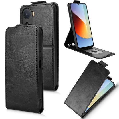 Magnetic Vertical Flip Leather Phone Case with Buckle, For Redmi Note 17 5G / 4G Global / 5G India 169.7mm, For Redmi 17C 5G, For Redmi 17 5G / 4G Global 170mm, For Redmi A7 Pro 171mm / Poco C85x 5G, For Redmi 15a 5G / R70 5G / R70m 5G                 ...