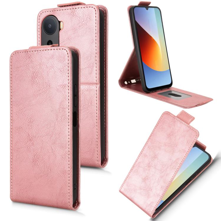 Magnetic Vertical Flip Leather Phone Case with Buckle, For Redmi Note 17 5G / 4G Global / 5G India 169.7mm, For Redmi 17C 5G, For Redmi 17 5G / 4G Global 170mm, For Redmi A7 Pro 171mm / Poco C85x 5G, For Redmi 15a 5G / R70 5G / R70m 5G                 ...