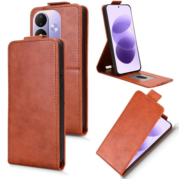 Magnetic Vertical Flip Leather Phone Case with Buckle, For Redmi Note 17 5G / 4G Global / 5G India 169.7mm, For Redmi 17C 5G, For Redmi 17 5G / 4G Global 170mm, For Redmi A7 Pro 171mm / Poco C85x 5G, For Redmi 15a 5G / R70 5G / R70m 5G                 ...