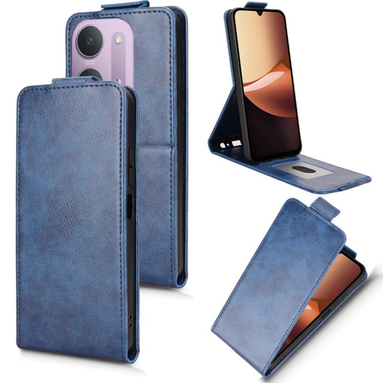 Magnetic Vertical Flip Leather Phone Case with Buckle, For Redmi Note 17 5G / 4G Global / 5G India 169.7mm, For Redmi 17C 5G, For Redmi 17 5G / 4G Global 170mm, For Redmi A7 Pro 171mm / Poco C85x 5G, For Redmi 15a 5G / R70 5G / R70m 5G                 ...