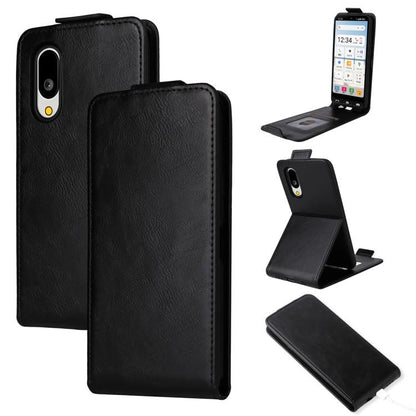 Magnetic Vertical Flip Leather Phone Case with Buckle, For Sharp Aquos R11, For Sharp Aquos R10, For Sharp Aquos wish5, For Sharp Basio Active3