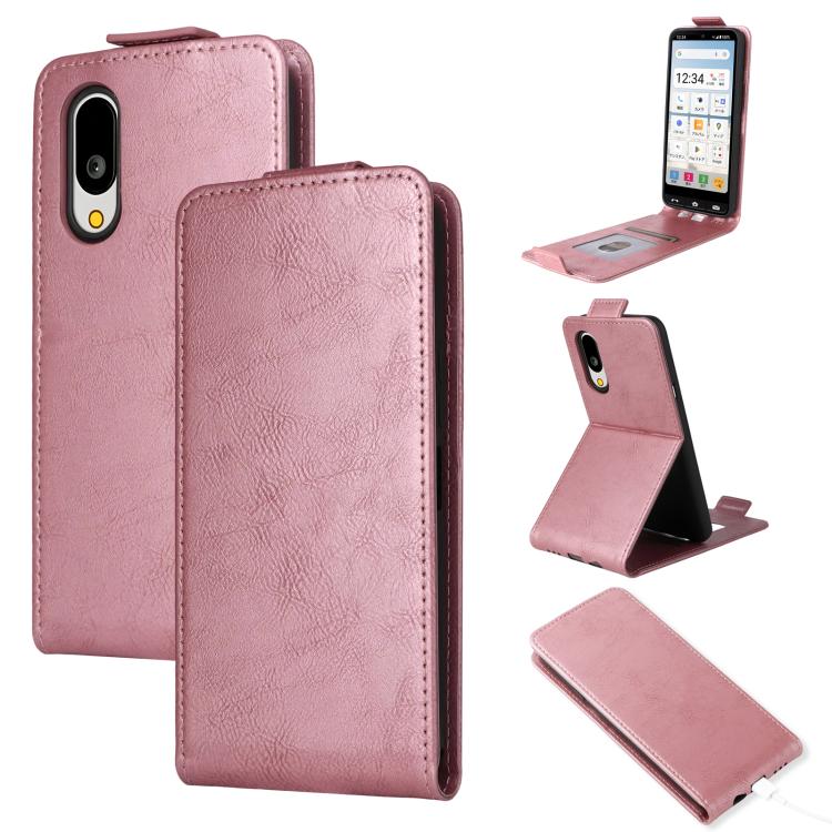 Magnetic Vertical Flip Leather Phone Case with Buckle, For Sharp Aquos R11, For Sharp Aquos R10, For Sharp Aquos wish5, For Sharp Basio Active3