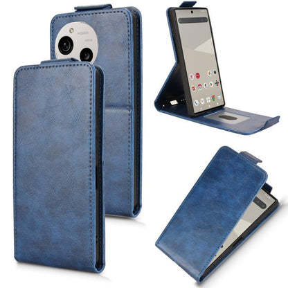 Magnetic Vertical Flip Leather Phone Case with Buckle, For Sharp Aquos R11, For Sharp Aquos R10, For Sharp Aquos wish5, For Sharp Basio Active3