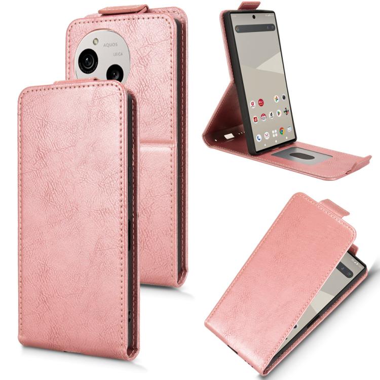 Magnetic Vertical Flip Leather Phone Case with Buckle, For Sharp Aquos R11, For Sharp Aquos R10, For Sharp Aquos wish5, For Sharp Basio Active3