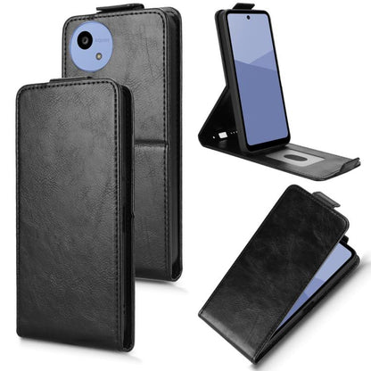 Magnetic Vertical Flip Leather Phone Case with Buckle, For Sharp Aquos R11, For Sharp Aquos R10, For Sharp Aquos wish5, For Sharp Basio Active3