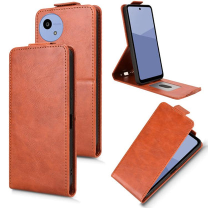 Magnetic Vertical Flip Leather Phone Case with Buckle, For Sharp Aquos R11, For Sharp Aquos R10, For Sharp Aquos wish5, For Sharp Basio Active3