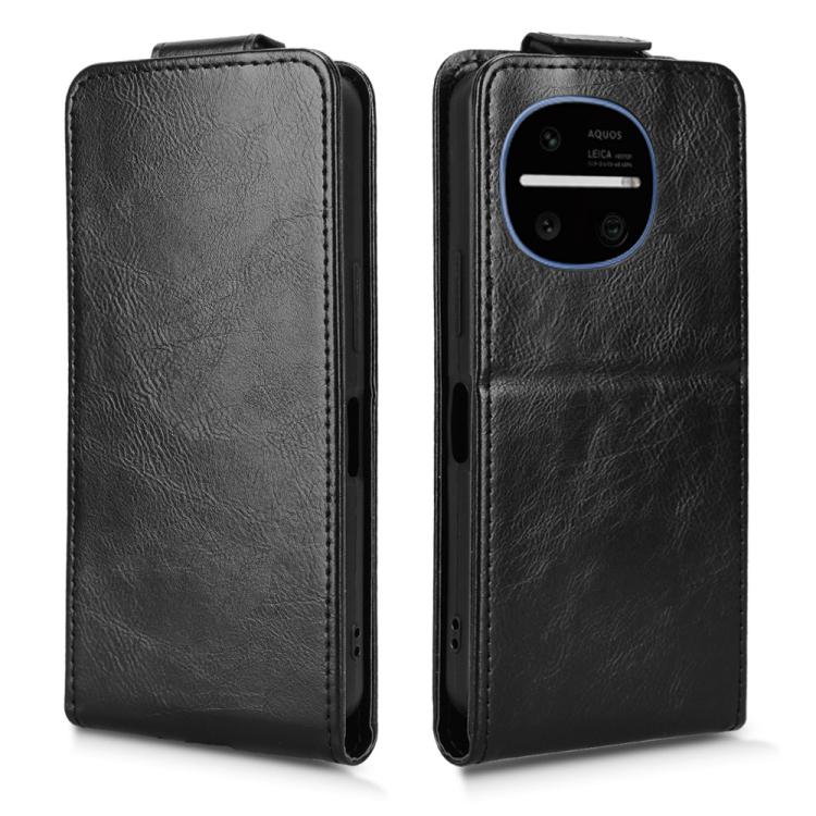 Magnetic Vertical Flip Leather Phone Case with Buckle, For Sharp Aquos R11, For Sharp Aquos R10, For Sharp Aquos wish5, For Sharp Basio Active3
