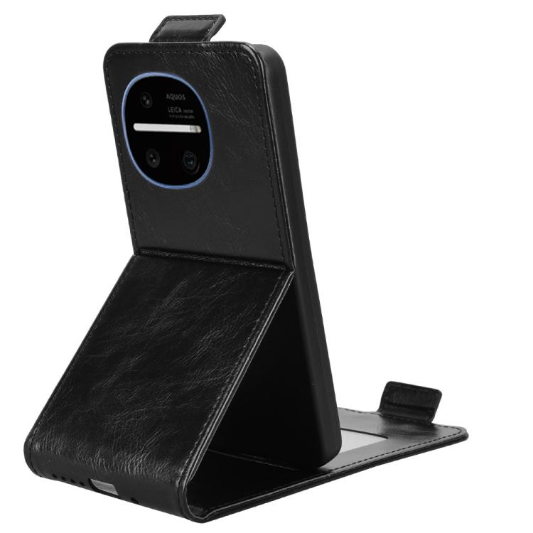 Magnetic Vertical Flip Leather Phone Case with Buckle, For Sharp Aquos R11, For Sharp Aquos R10, For Sharp Aquos wish5, For Sharp Basio Active3