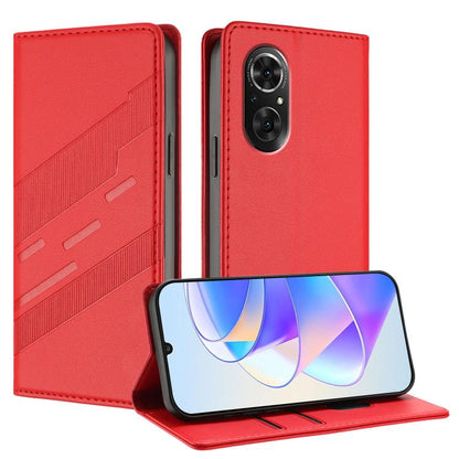 Embossed Multi-functional Wallet Retro Leather Phone Case, For Honor 50 / Huawei nova 9, For Honor 50 SE / Huawei nova 9 SE