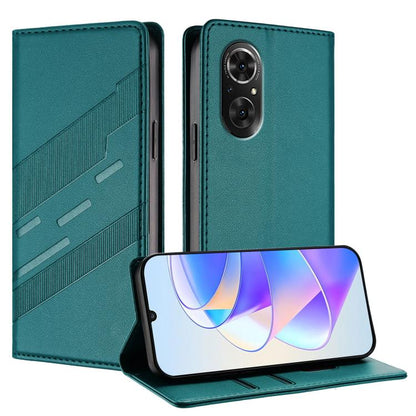Embossed Multi-functional Wallet Retro Leather Phone Case, For Honor 50 / Huawei nova 9, For Honor 50 SE / Huawei nova 9 SE