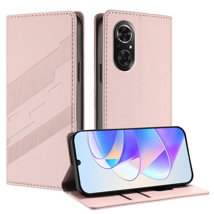 Embossed Multi-functional Wallet Retro Leather Phone Case, For Honor 50 / Huawei nova 9, For Honor 50 SE / Huawei nova 9 SE