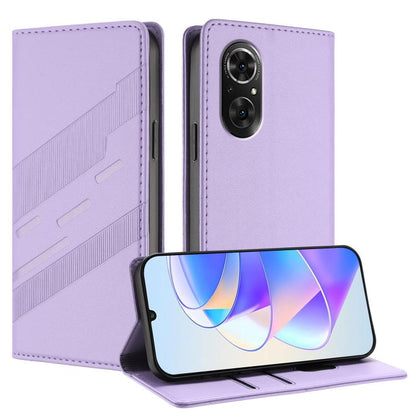 Embossed Multi-functional Wallet Retro Leather Phone Case, For Honor 50 / Huawei nova 9, For Honor 50 SE / Huawei nova 9 SE