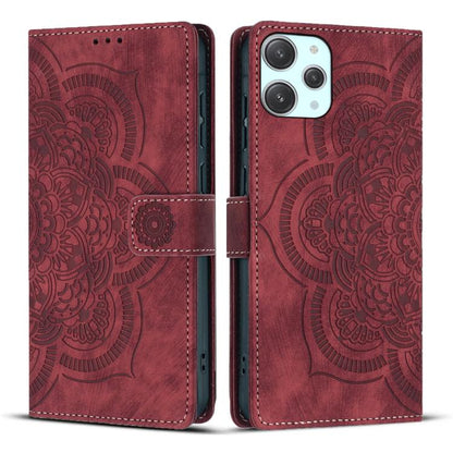 Mandala Embossed Retro Frosted Leather Phone Case, For Xiaomi 17T Pro 5G, For Xiaomi 17T 5G, For Xiaomi 15T Pro 5G, For Xiaomi 15T 5G, For Xiaomi 14T Pro, For Xiaomi 14T, For Xiaomi Poco M6 Pro 5G / Redmi 12, For Xiaomi 13T / 13T Pro                   ...
