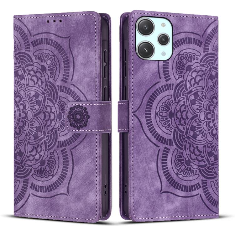 Mandala Embossed Retro Frosted Leather Phone Case, For Xiaomi 17T Pro 5G, For Xiaomi 17T 5G, For Xiaomi 15T Pro 5G, For Xiaomi 15T 5G, For Xiaomi 14T Pro, For Xiaomi 14T, For Xiaomi Poco M6 Pro 5G / Redmi 12, For Xiaomi 13T / 13T Pro                   ...