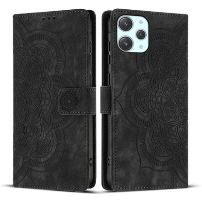 Mandala Embossed Retro Frosted Leather Phone Case, For Xiaomi 17T Pro 5G, For Xiaomi 17T 5G, For Xiaomi 15T Pro 5G, For Xiaomi 15T 5G, For Xiaomi 14T Pro, For Xiaomi 14T, For Xiaomi Poco M6 Pro 5G / Redmi 12, For Xiaomi 13T / 13T Pro                   ...