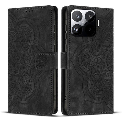 Mandala Embossed Retro Frosted Leather Phone Case, For Xiaomi 17T Pro 5G, For Xiaomi 17T 5G, For Xiaomi 15T Pro 5G, For Xiaomi 15T 5G, For Xiaomi 14T Pro, For Xiaomi 14T, For Xiaomi Poco M6 Pro 5G / Redmi 12, For Xiaomi 13T / 13T Pro                   ...