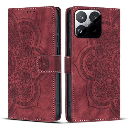 Mandala Embossed Retro Frosted Leather Phone Case, For Xiaomi 17T Pro 5G, For Xiaomi 17T 5G, For Xiaomi 15T Pro 5G, For Xiaomi 15T 5G, For Xiaomi 14T Pro, For Xiaomi 14T, For Xiaomi Poco M6 Pro 5G / Redmi 12, For Xiaomi 13T / 13T Pro                   ...