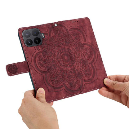 Mandala Embossed Retro Frosted Leather Phone Case, For Xiaomi 17T Pro 5G, For Xiaomi 17T 5G, For Xiaomi 15T Pro 5G, For Xiaomi 15T 5G, For Xiaomi 14T Pro, For Xiaomi 14T, For Xiaomi Poco M6 Pro 5G / Redmi 12, For Xiaomi 13T / 13T Pro                   ...