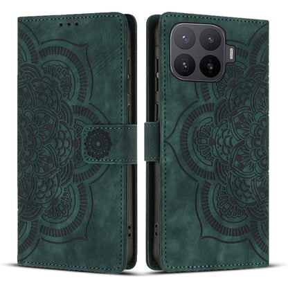 Mandala Embossed Retro Frosted Leather Phone Case, For Xiaomi 17T Pro 5G, For Xiaomi 17T 5G, For Xiaomi 15T Pro 5G, For Xiaomi 15T 5G, For Xiaomi 14T Pro, For Xiaomi 14T, For Xiaomi Poco M6 Pro 5G / Redmi 12, For Xiaomi 13T / 13T Pro                   ...