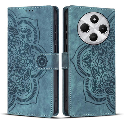 Mandala Embossed Retro Frosted Leather Phone Case, For Redmi Note 17 5G / 4G Global 169.7mm, For Redmi Note 17 Pro Max 5G Global 163.4mm, For Redmi Note 17 Pro 5G Global 163.5mm, For Redmi 17 5G / 4G Global 170mm, For Redmi Note 15 Pro+ 5G Global 163.3...