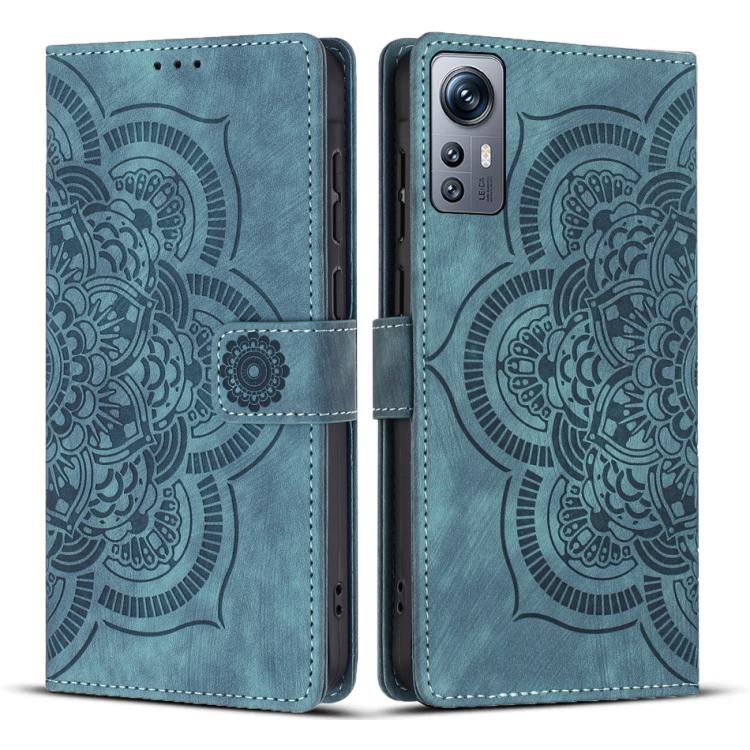 Mandala Embossed Retro Frosted Leather Phone Case, For Redmi Note 13 4G, For Redmi 13C 4G / 5G, For Redmi Note 13 5G, For Redmi Note 13 Pro 5G, For Redmi Note 11S / 12S, For Redmi Note 12 4G, For Redmi Note 11 Pro 4G / 5G