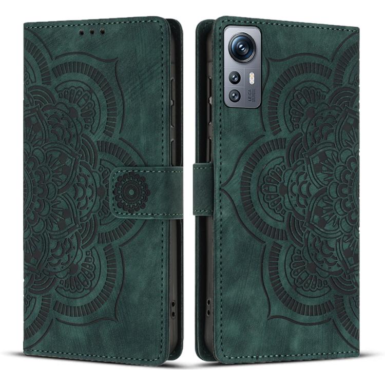 Mandala Embossed Retro Frosted Leather Phone Case, For Redmi Note 13 4G, For Redmi 13C 4G / 5G, For Redmi Note 13 5G, For Redmi Note 13 Pro 5G, For Redmi Note 11S / 12S, For Redmi Note 12 4G, For Redmi Note 11 Pro 4G / 5G