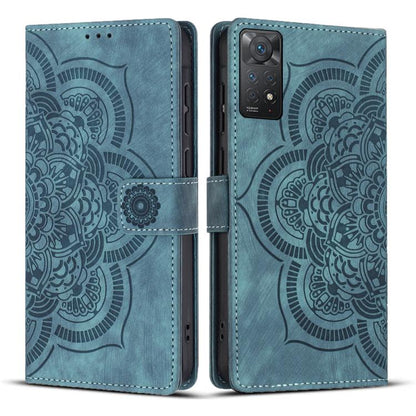 Mandala Embossed Retro Frosted Leather Phone Case, For Redmi Note 13 4G, For Redmi 13C 4G / 5G, For Redmi Note 13 5G, For Redmi Note 13 Pro 5G, For Redmi Note 11S / 12S, For Redmi Note 12 4G, For Redmi Note 11 Pro 4G / 5G