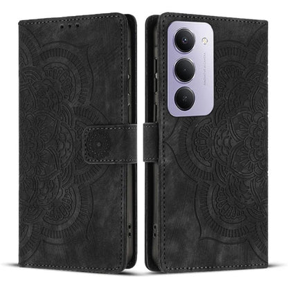 Mandala Embossed Retro Frosted Leather Phone Case, For Redmi Note 17 5G / 4G Global 169.7mm, For Redmi Note 17 Pro Max 5G Global 163.4mm, For Redmi Note 17 Pro 5G Global 163.5mm, For Redmi 17 5G / 4G Global 170mm, For Redmi Note 15 Pro+ 5G Global 163.3...