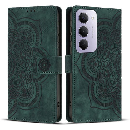 Mandala Embossed Retro Frosted Leather Phone Case, For Redmi Note 17 5G / 4G Global 169.7mm, For Redmi Note 17 Pro Max 5G Global 163.4mm, For Redmi Note 17 Pro 5G Global 163.5mm, For Redmi 17 5G / 4G Global 170mm, For Redmi Note 15 Pro+ 5G Global 163.3...
