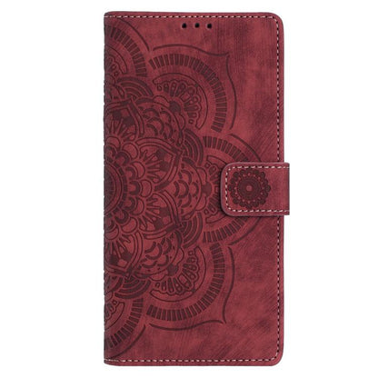 Mandala Embossed Retro Frosted Leather Phone Case, For Redmi Note 17 5G / 4G Global 169.7mm, For Redmi Note 17 Pro Max 5G Global 163.4mm, For Redmi Note 17 Pro 5G Global 163.5mm, For Redmi 17 5G / 4G Global 170mm, For Redmi Note 15 Pro+ 5G Global 163.3...