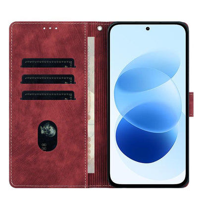 Mandala Embossed Retro Frosted Leather Phone Case, For Redmi Note 17 5G / 4G Global 169.7mm, For Redmi Note 17 Pro Max 5G Global 163.4mm, For Redmi Note 17 Pro 5G Global 163.5mm, For Redmi 17 5G / 4G Global 170mm, For Redmi Note 15 Pro+ 5G Global 163.3...