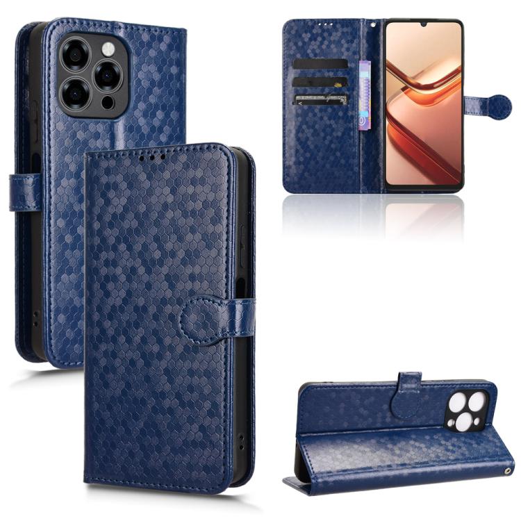 Honeycomb Dot Texture Leather Phone Case, For Doogee Note 56X / Note 56X Pro, For Doogee Note 56 / Note 56 Pro, For Doogee Note 59 / Note 59 Pro, For Doogee Note 58 / Note 58 Pro