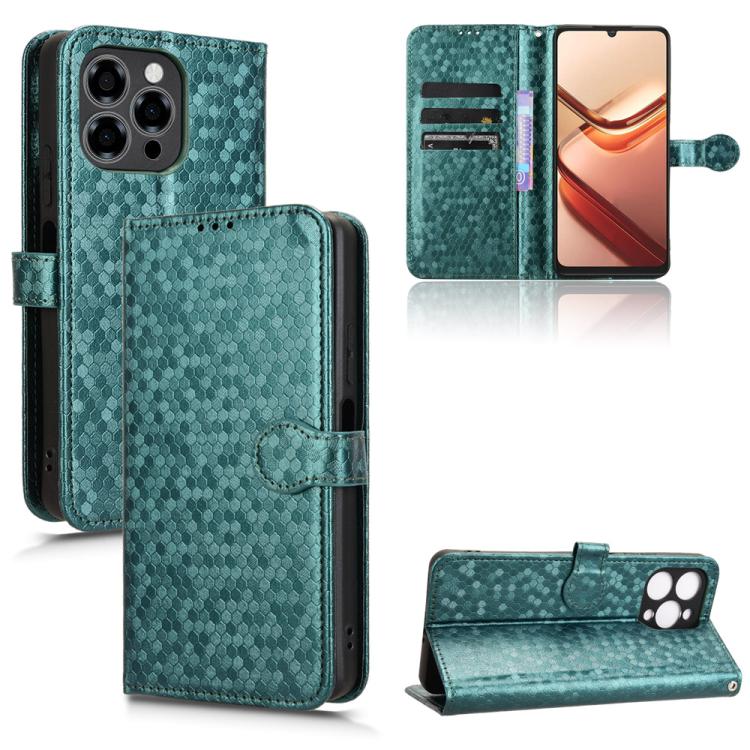 Honeycomb Dot Texture Leather Phone Case, For Doogee Note 56X / Note 56X Pro, For Doogee Note 56 / Note 56 Pro, For Doogee Note 59 / Note 59 Pro, For Doogee Note 58 / Note 58 Pro
