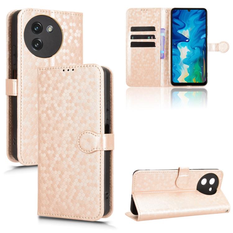 Honeycomb Dot Texture Leather Phone Case, For Doogee Note 56X / Note 56X Pro, For Doogee Note 56 / Note 56 Pro, For Doogee Note 59 / Note 59 Pro, For Doogee Note 58 / Note 58 Pro