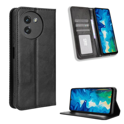 Magnetic Buckle Retro Texture Leather Phone Case, For Doogee Note 56X / Note 56X Pro, For Doogee Note 56 / Note 56 Pro, For Doogee Note 59 / Note 59 Pro, For Doogee Note 58 / Note 58 Pro