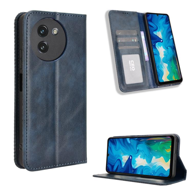 Magnetic Buckle Retro Texture Leather Phone Case, For Doogee Note 56X / Note 56X Pro, For Doogee Note 56 / Note 56 Pro, For Doogee Note 59 / Note 59 Pro, For Doogee Note 58 / Note 58 Pro