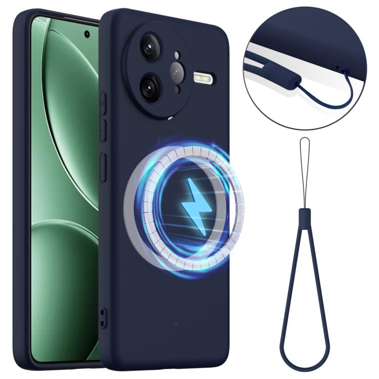 Shockproof Silicone Magsafe Phone Case, For Redmi K100 Pro Max / Poco F9 Ultra, For Redmi K90 Pro Max / Poco F8 Ultra, For Redmi K80 Pro / Poco F7 Ultra