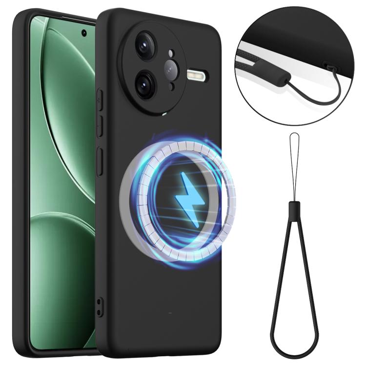 Shockproof Silicone Magsafe Phone Case, For Redmi K100 Pro Max / Poco F9 Ultra, For Redmi K90 Pro Max / Poco F8 Ultra, For Redmi K80 Pro / Poco F7 Ultra