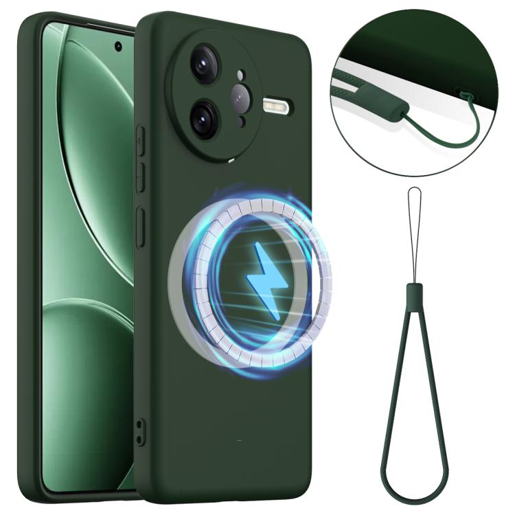 Shockproof Silicone Magsafe Phone Case, For Redmi K100 Pro Max / Poco F9 Ultra, For Redmi K90 Pro Max / Poco F8 Ultra, For Redmi K80 Pro / Poco F7 Ultra