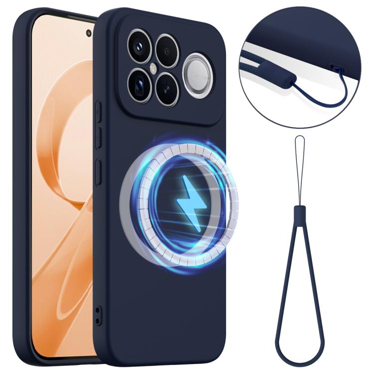 Shockproof Silicone Magsafe Phone Case, For Redmi K100 Pro Max / Poco F9 Ultra, For Redmi K90 Pro Max / Poco F8 Ultra, For Redmi K80 Pro / Poco F7 Ultra