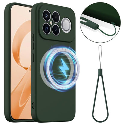 Shockproof Silicone Magsafe Phone Case, For Redmi K100 Pro Max / Poco F9 Ultra, For Redmi K90 Pro Max / Poco F8 Ultra, For Redmi K80 Pro / Poco F7 Ultra